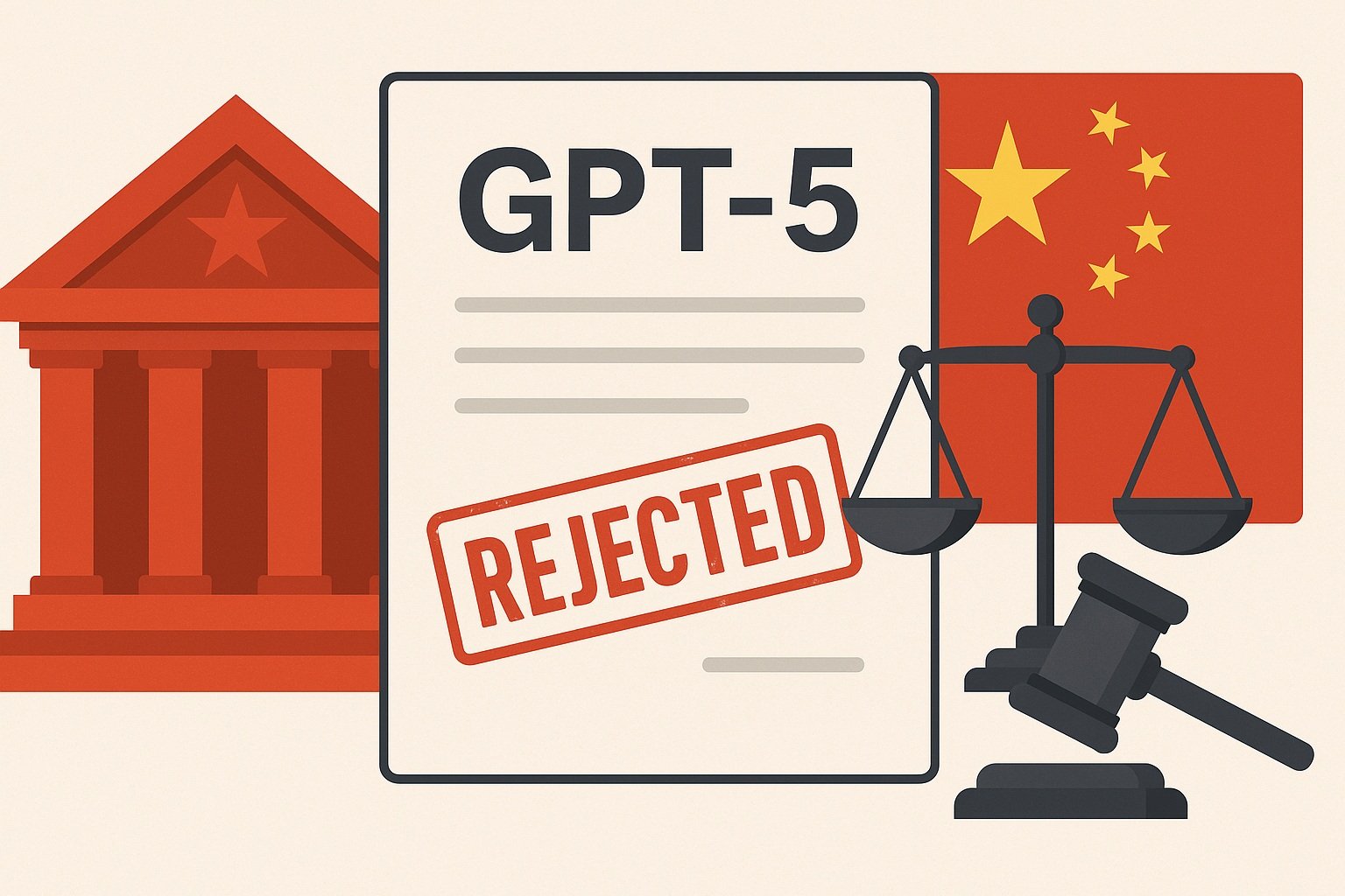 China Rejects OpenAI’s Trademark Application for “GPT-5”